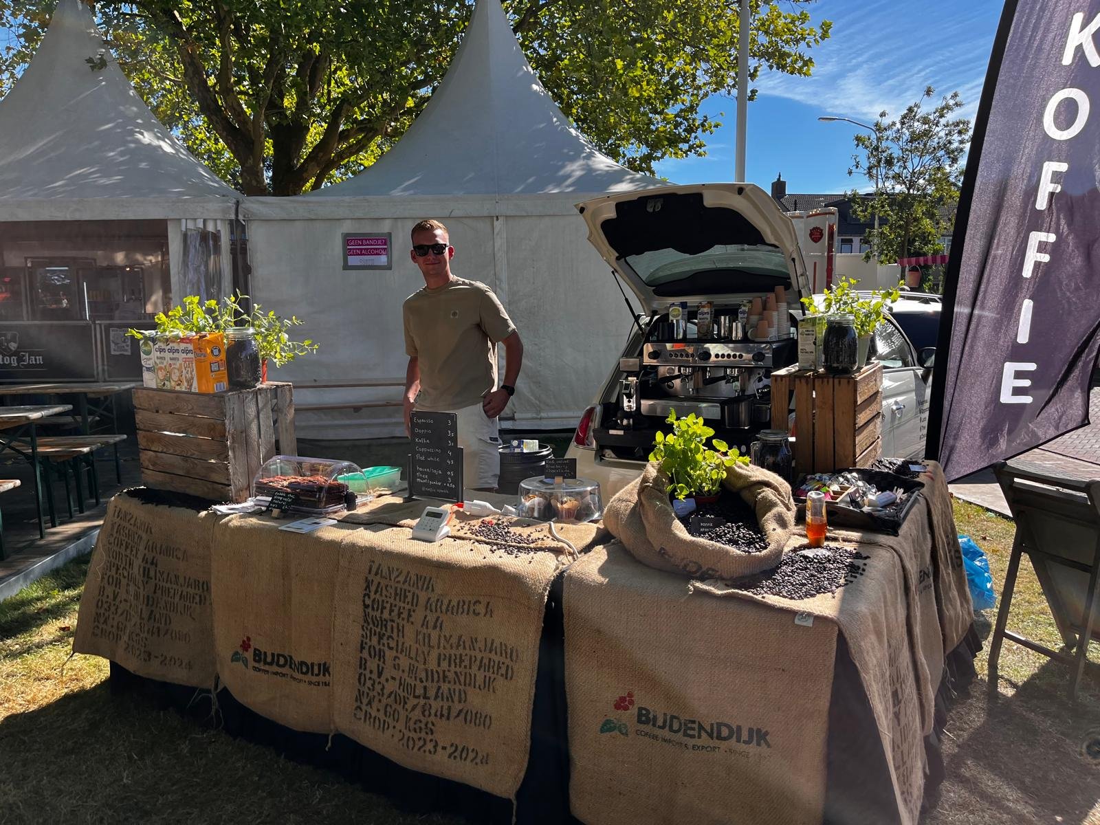 Koffie aparth - Koffie op uw evenement